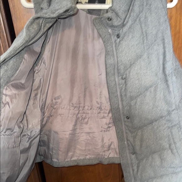Vintage 2012 GAP Gray Chevron Quilted Vest Size XL - Picture 5 of 6
